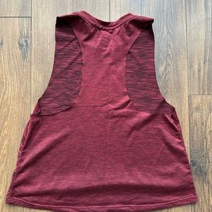 Born Primitive crop tank, size small, color maroon